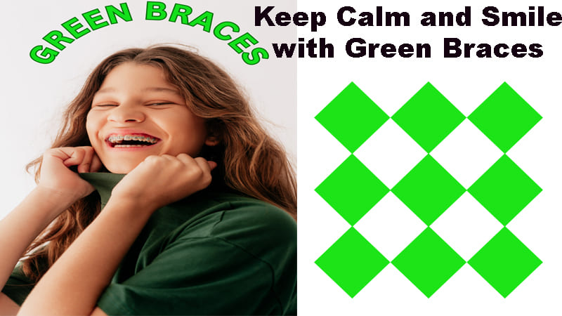 green braces